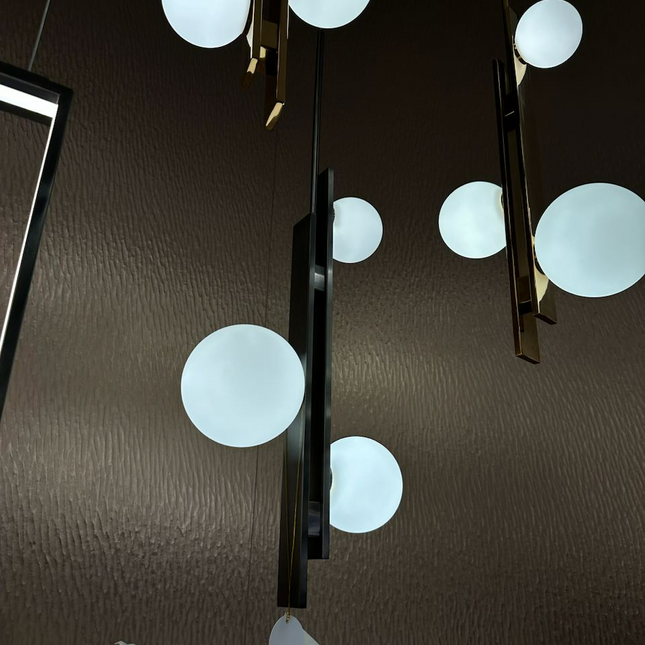 Pendant lamp ANEDERRA by Rodesigne — brass modern pendant light, custom designer lighting by RODESIGNE