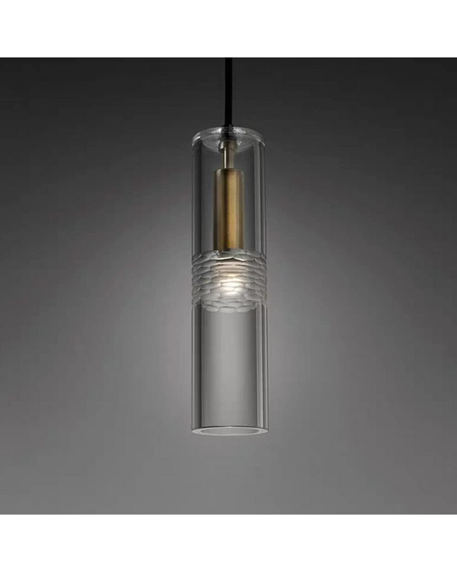 Pendant lamp TREMONT by Rodesigne — brass modern pendant light, custom designer lighting by RODESIGNE