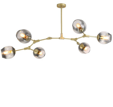 Chandelier BRANNA by Rodesigne — brass designer chandelier, custom lighting by RODESIGNE