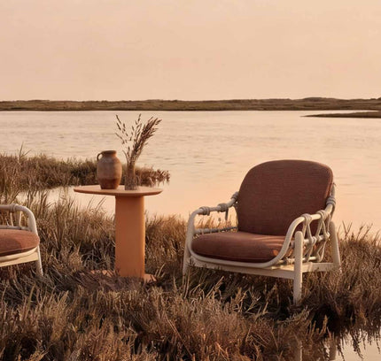 PETRA Petra Side Table W/Ceramic Top — Outdoor by Rodesigne