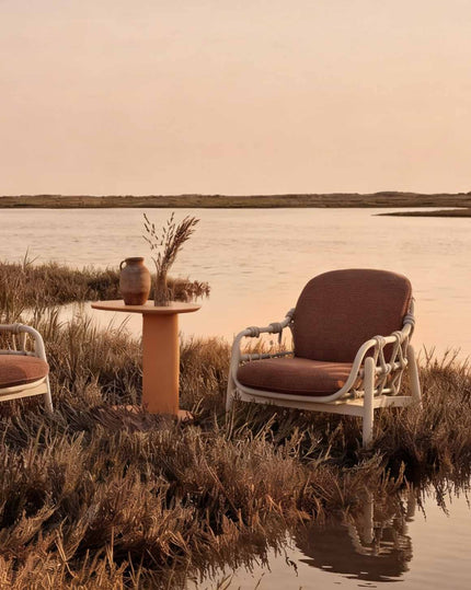 PETRA Petra Side Table W/Ceramic Top — Outdoor by Rodesigne