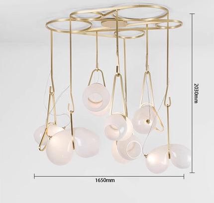 Chandelier WUSENNA by Rodesigne