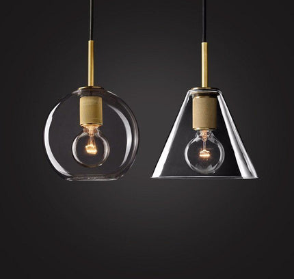 Pendant Light Utilitalre Funnel — modern pendant light, custom designer lighting by RODESIGNE