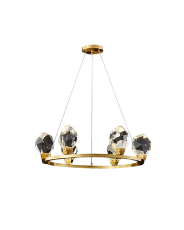 Chandelier DIALA CIRCLE — designer chandelier, custom lighting by RODESIGNE
