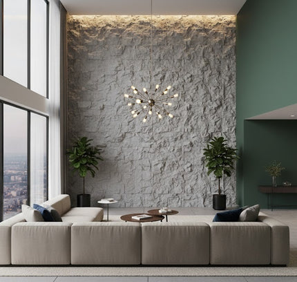 Panel ROCK WALL SP — decorative acoustic wall panel, sound absorption by RODESIGNE