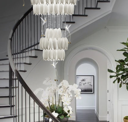 Chandelier FLOWERS&BIRDS by Rodesigne