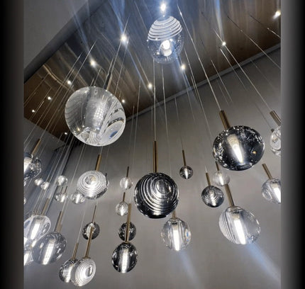 Chandelier DONN — designer chandelier, custom lighting by RODESIGNE
