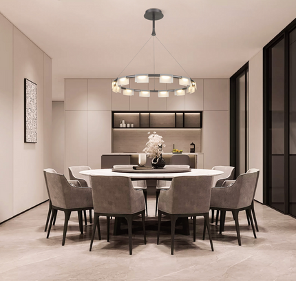 Chandelier SENNA by Rodesigne — glass designer chandelier, custom lighting by RODESIGNE