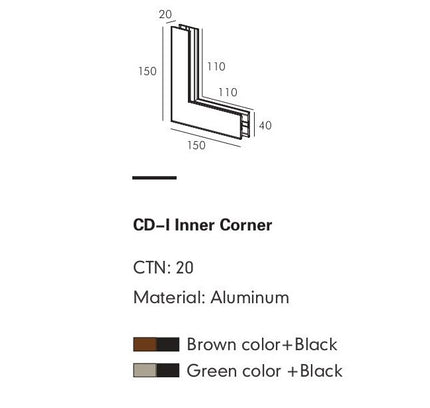 Connector Module MOBIUS — track lighting accessory, technical lighting by RODESIGNE
