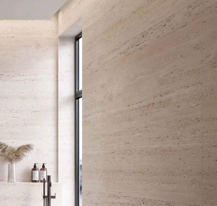 Wall Panel ITALIAN TRAVERTINE — decorative acoustic wall panel, sound absorption by RODESIGNE