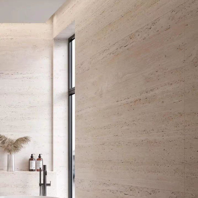 Wall Panel ITALIAN TRAVERTINE — decorative acoustic wall panel, sound absorption by RODESIGNE
