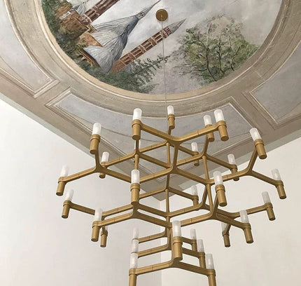 Chandelier CROWNY — designer chandelier, custom lighting by RODESIGNE