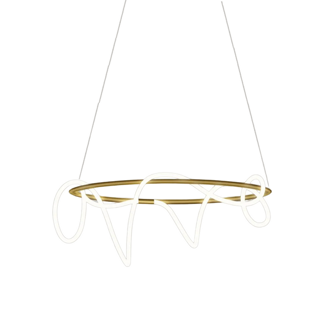 Chandelier TRACER CIRCLE by Rodesige