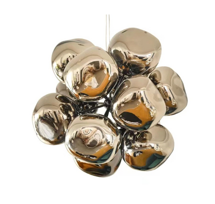 Chandelier PIERO by Rodesigne — glass designer chandelier, custom lighting by RODESIGNE