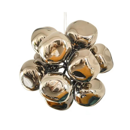 Chandelier PIERO by Rodesigne — glass designer chandelier, custom lighting by RODESIGNE