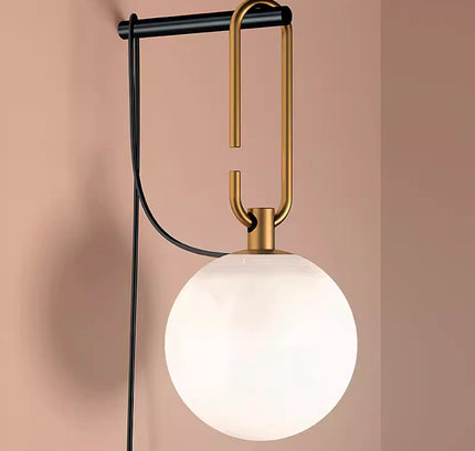 Wall Sconce WIGIRA — brass wall sconce lamp, designer lighting by RODESIGNE