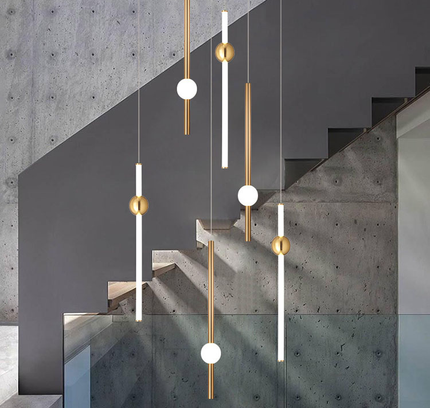 Pendant lamp ORION GLOBE by Rodesigne — brass modern pendant light, custom designer lighting by RODESIGNE