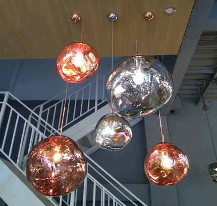 Pendant lamp IVREA by Rodesigne — glass modern pendant light, custom designer lighting by RODESIGNE