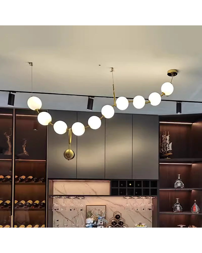 Chandelier REPTIDA — designer chandelier, custom lighting by RODESIGNE