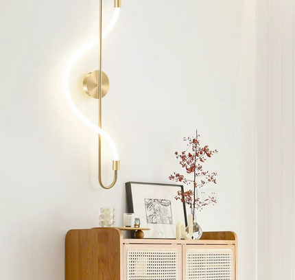 Wall Sconce NATERA — brass wall sconce lamp, designer lighting by RODESIGNE