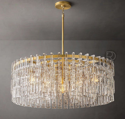 Chandelier MUMIA by Rodesigne — brass designer chandelier, custom lighting by RODESIGNE