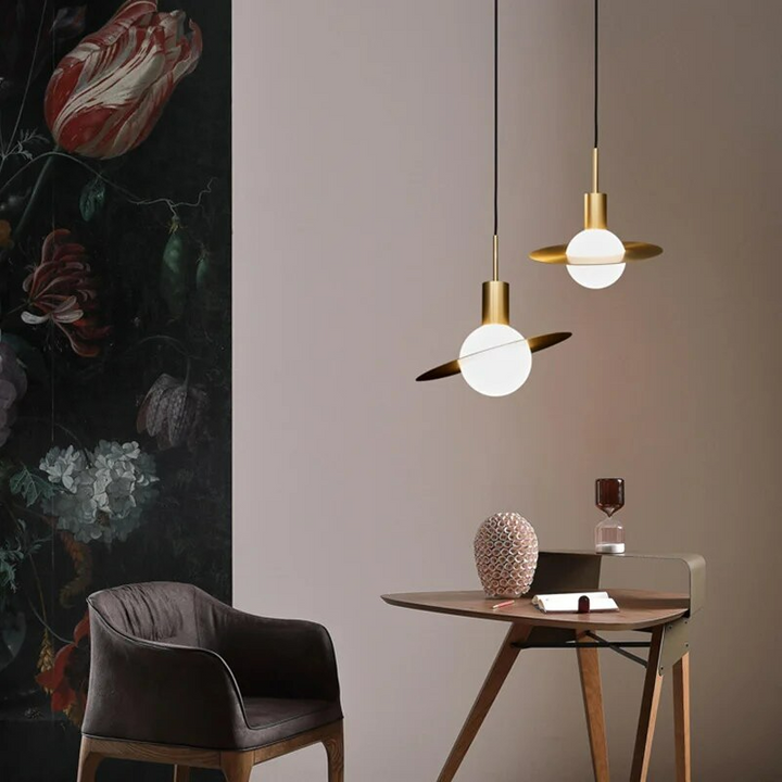 Pendant lamp SATURNE by Rodesigne