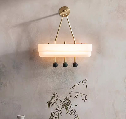 Wall lamp (Sconce) PALMERO by Rodesigne — brass wall sconce lamp, designer lighting by RODESIGNE