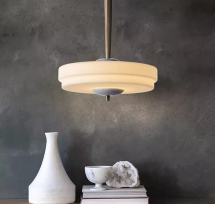 Pendant lamp HEL by Rodesigne — brass modern pendant light, custom designer lighting by RODESIGNE
