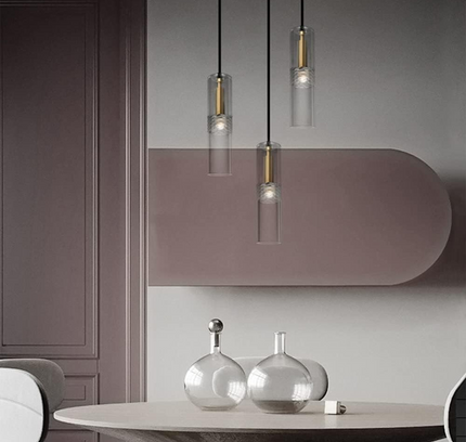 Pendant lamp TREMONT by Rodesigne — brass modern pendant light, custom designer lighting by RODESIGNE