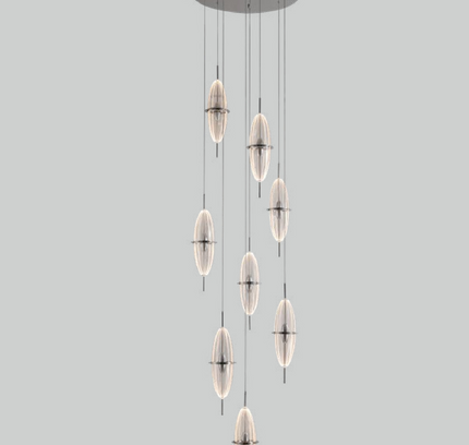 Chandelier HENDREX — designer chandelier, custom lighting by RODESIGNE
