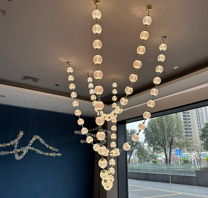 Chandelier DIGREMA — designer chandelier, custom lighting by RODESIGNE