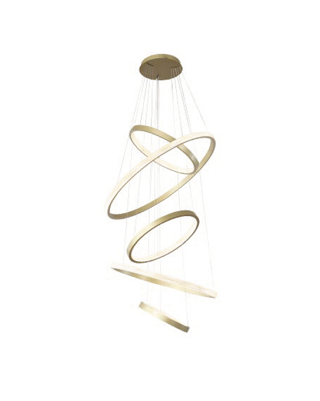 Chandelier KREISS FIVE — designer chandelier, custom lighting by RODESIGNE