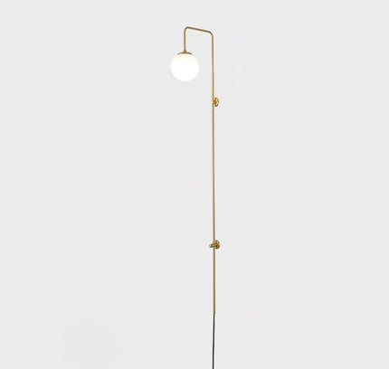 Wall Sconce LUCH — brass wall sconce lamp, designer lighting by RODESIGNE