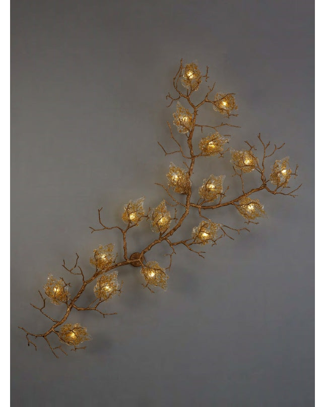 Wall Sconce LOMMA — brass wall sconce lamp, designer lighting by RODESIGNE