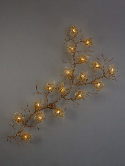 Wall Sconce LOMMA — brass wall sconce lamp, designer lighting by RODESIGNE