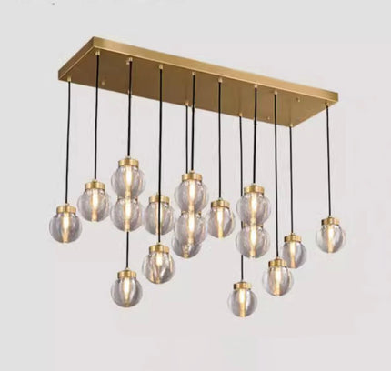 Chandelier MASCOTA by Rodesigne — brass designer chandelier, custom lighting by RODESIGNE