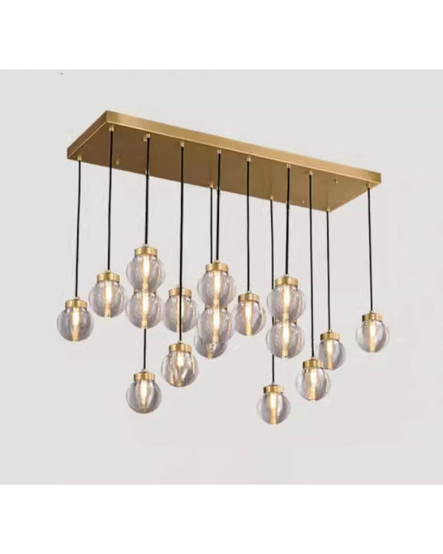 Chandelier MASCOTA by Rodesigne — brass designer chandelier, custom lighting by RODESIGNE