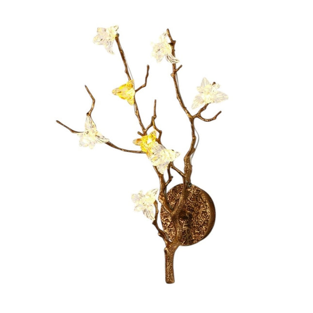Wall Sconce YANROSS — brass wall sconce lamp, designer lighting by RODESIGNE