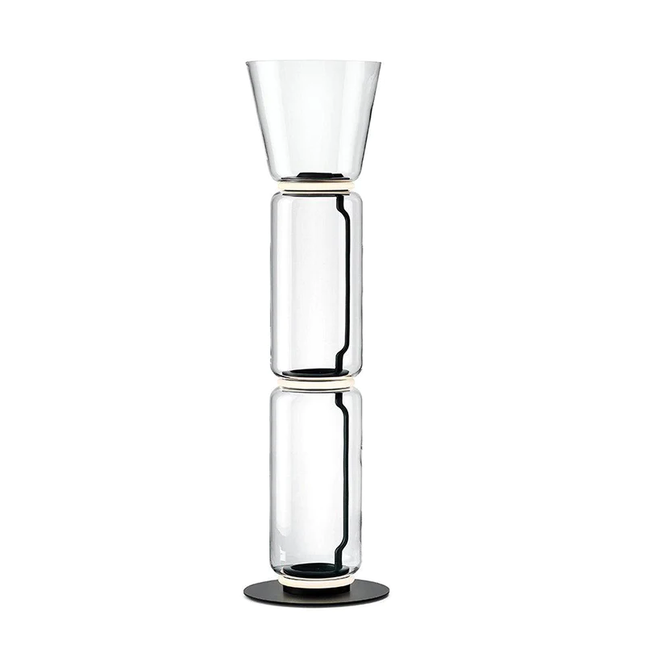 Floor lamp KRUKKE by Rodesigne — glass designer floor lamp by RODESIGNE