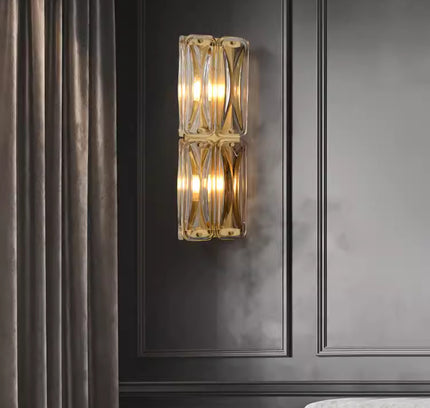 Wall Sconce OKRA — brass wall sconce lamp, designer lighting by RODESIGNE