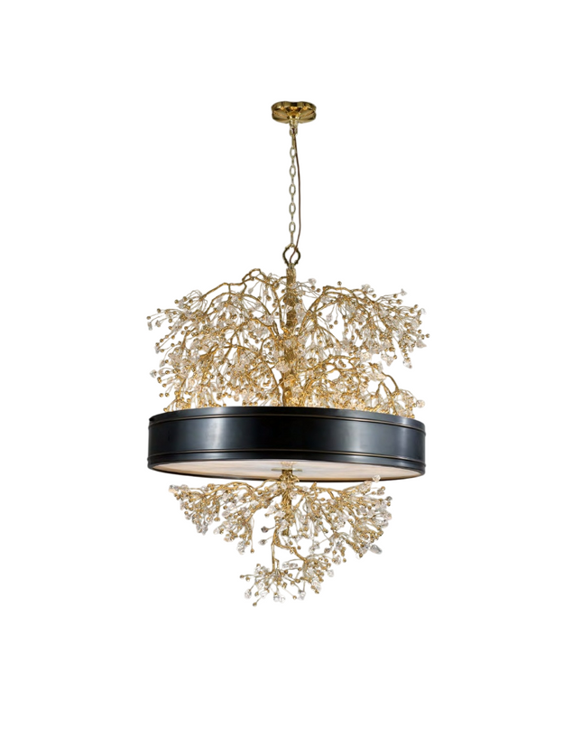 Chandelier BAUDER — designer chandelier, custom lighting by RODESIGNE