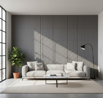Panel GRILLE — decorative acoustic wall panel, sound absorption by RODESIGNE