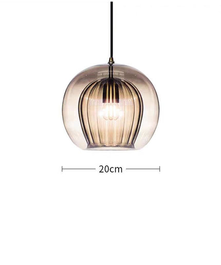 Pendant Light PLEATED CRYSTAL by Romatti