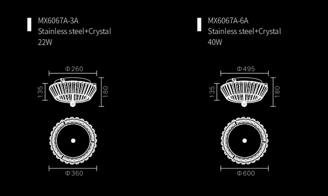 Ceiling Light LAMPASA