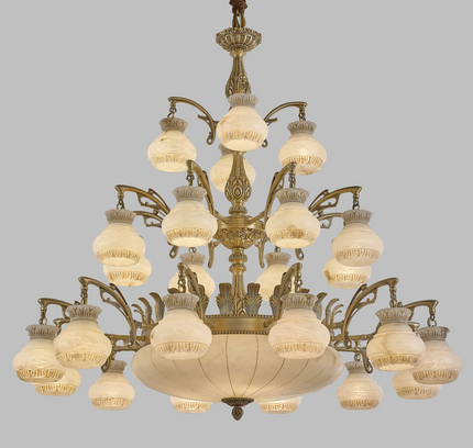 Chandelier DILVIN — designer chandelier, custom lighting by RODESIGNE