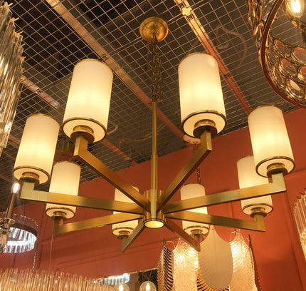 Chandelier HAFSTERDEAR by Rodesigne — brass designer chandelier, custom lighting by RODESIGNE