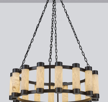 Chandelier ZGARB — designer chandelier, custom lighting by RODESIGNE