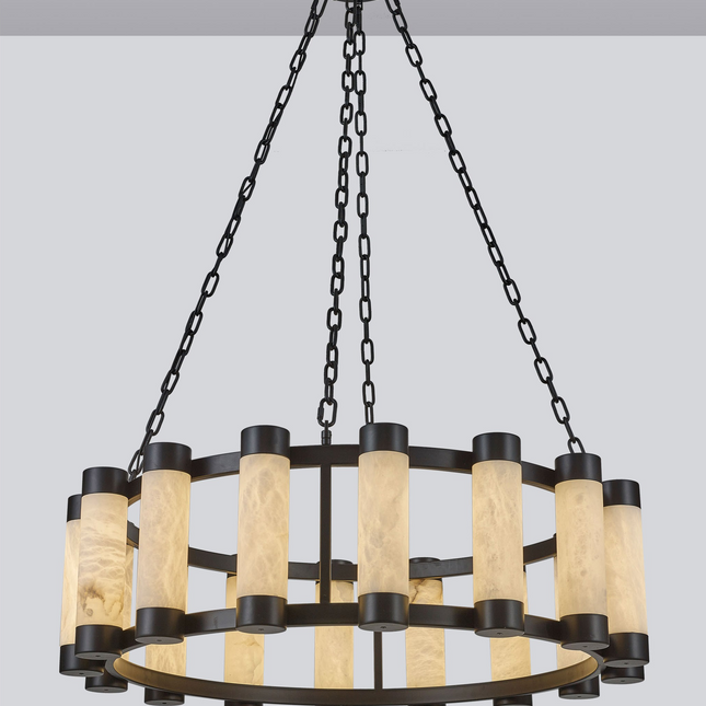 Chandelier ZGARB — designer chandelier, custom lighting by RODESIGNE