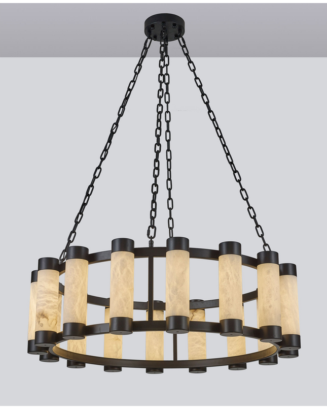 Chandelier ZGARB — designer chandelier, custom lighting by RODESIGNE