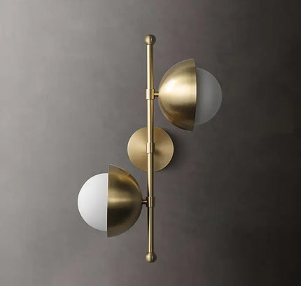 Wall lamp (Sconce) WHEATON by Rodesigne — brass wall sconce lamp, designer lighting by RODESIGNE